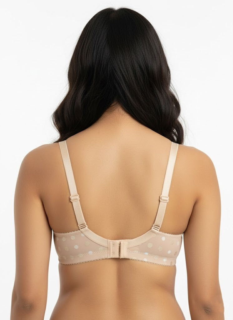 Pack of 3 Light Foam BRA for Girls,Lightweight,Soft,Comfortable with Adjustable Straps and 4 Adjustable Back Steps for Perfect Fit